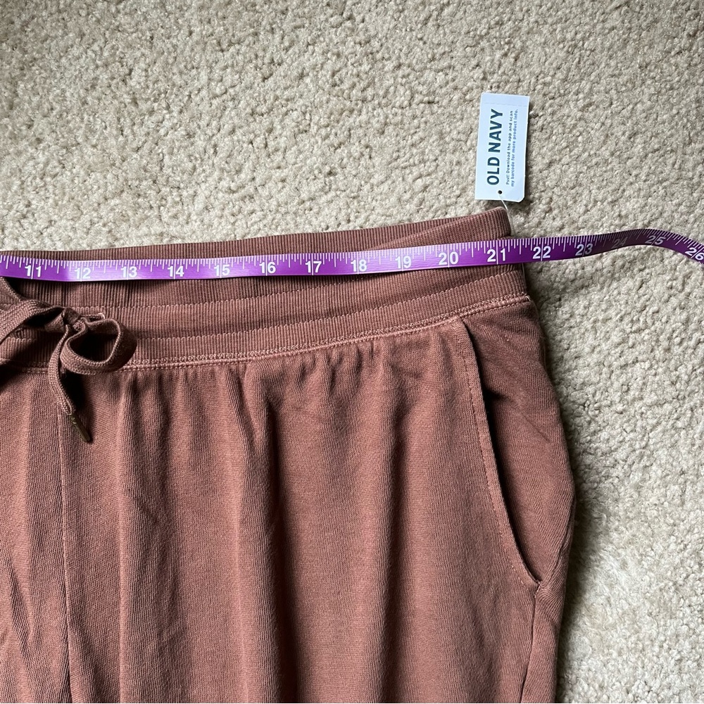 NWT Old Navy Women’s Mid-Rise Vintage Street Jogger Sweatpants — Date Palm XXL - Picture 8 of 9